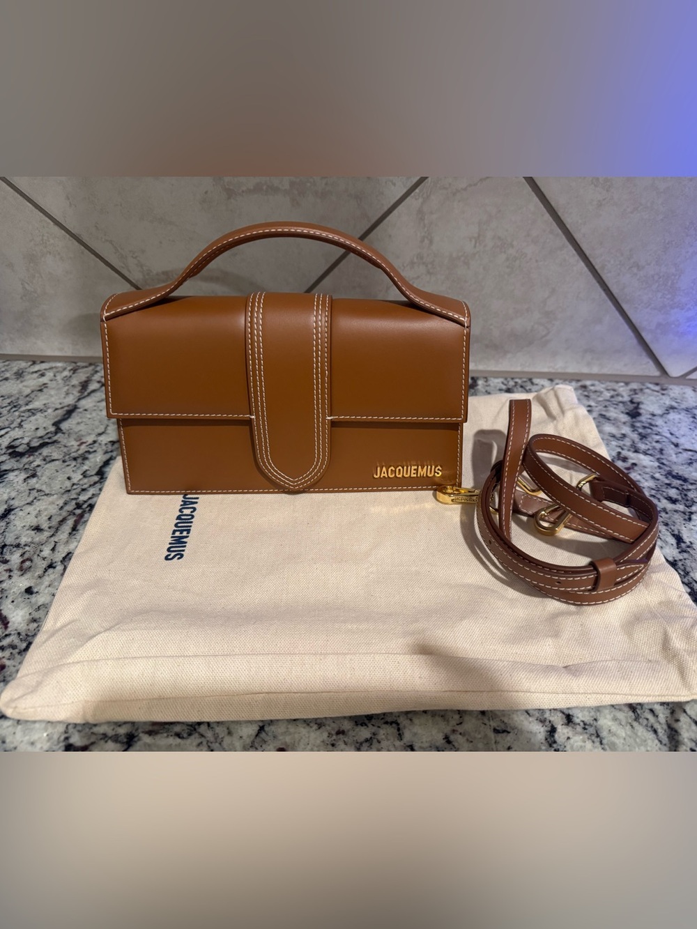 Jacquemus Le Grand Bambino Brown